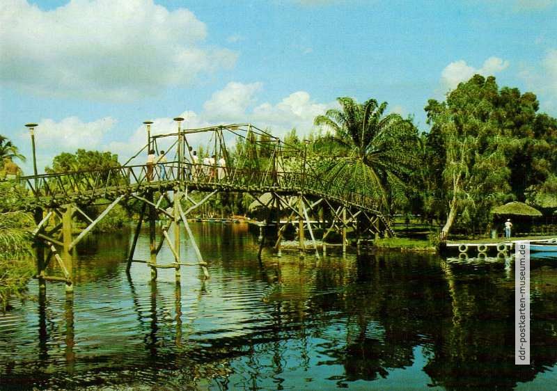 Naturschutzgebiet auf der Halbinsel Zapata mit Touristendorf Guama - 1987