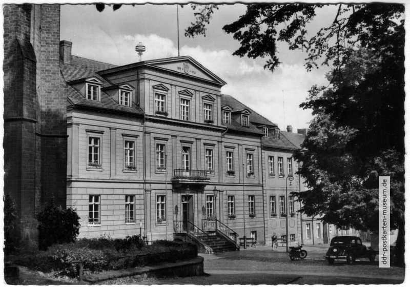 Rathaus von Bad Freienwalde - 1961
