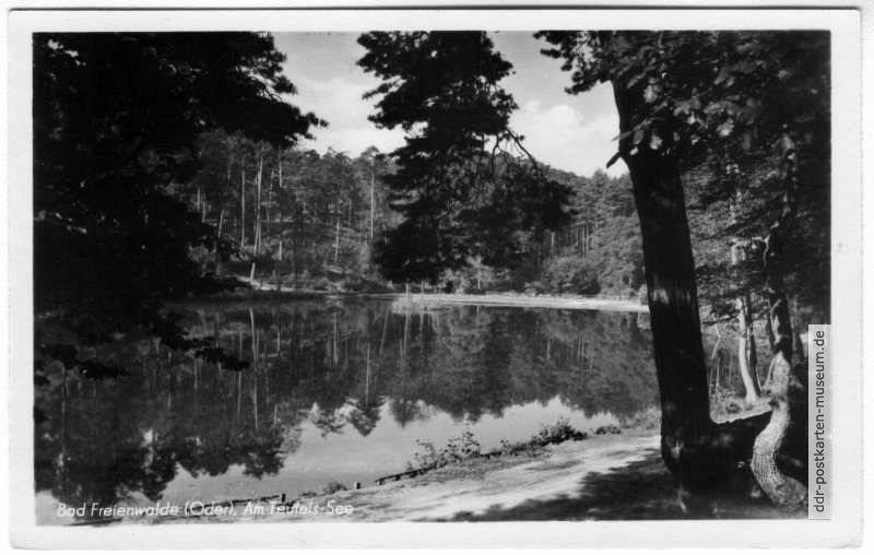 Am Teufels-See bei Bad Freienwalde - 1953