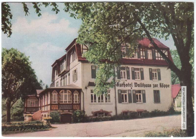 Kurhotel "Waldhaus zur Köppe" - 1966