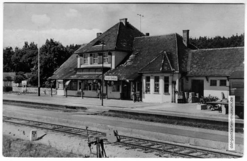 Seebad Bansin, Bahnhof - 1961