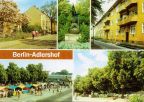 Berlin-Adlershof mit Anna-Seghers-Straße, OdF-Denkmal, Wohnhaus Dimitroffs, Wochenmarkt und Marktplatz - 1988