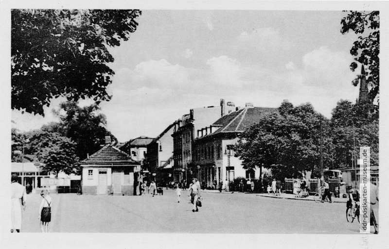 Marktplatz von Adlershof - 1953