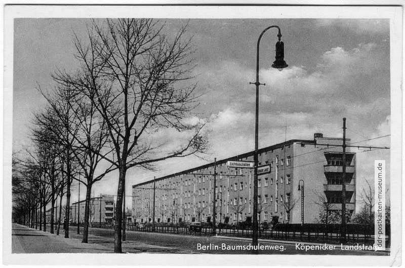 Köpenicker Landstraße - 1961