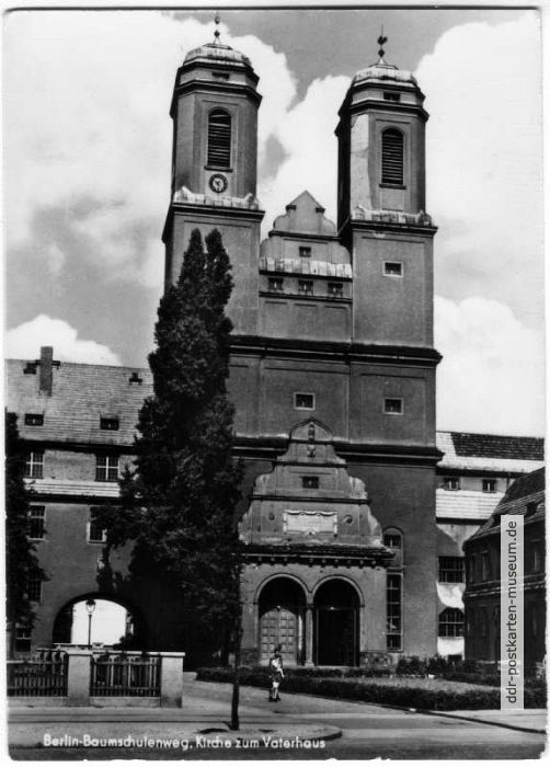 Kirche zum Vaterhaus an der Baumschulenstraße - 1957