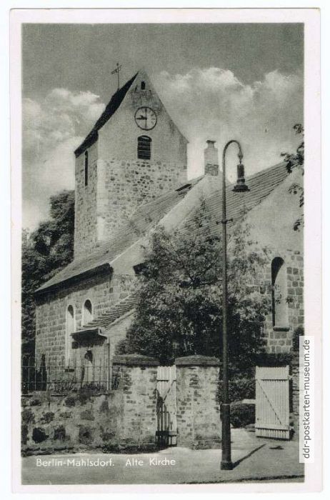 Alte Dorfkirche - 1958