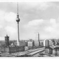 Blick zum Rathaus und Fernsehturm - 1972