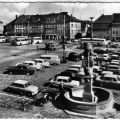 Marktplatz von Bischofswerda mit Marktbrunnen - 1972