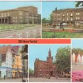 Kulturpalast, Ho-Hotel "Central", Rathenau-Straße, Rathaus, Park "Grüne Lunge" - 1978