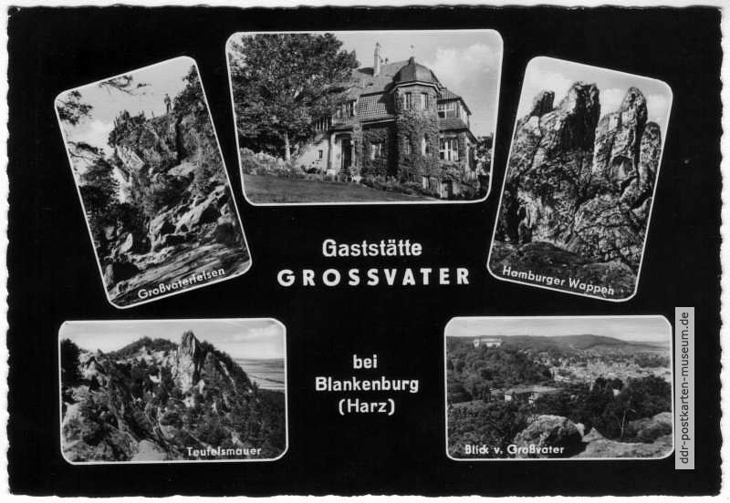 Gaststätte "Grossvater" bei Blankenburg - 1963