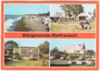 Strand, Kinderspielplatz, Ferienheim, FDGB-Erholungsheim - 1984