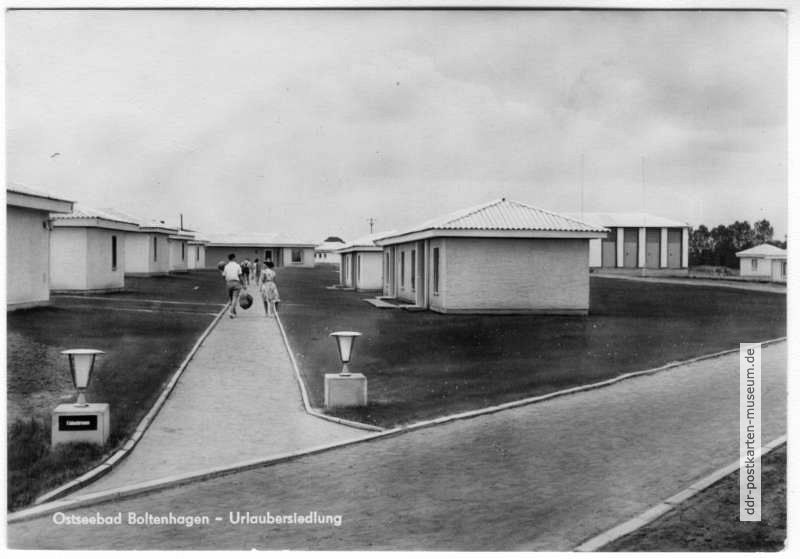 Ostseebad Boltenhagen, Urlaubersiedlung - 1962