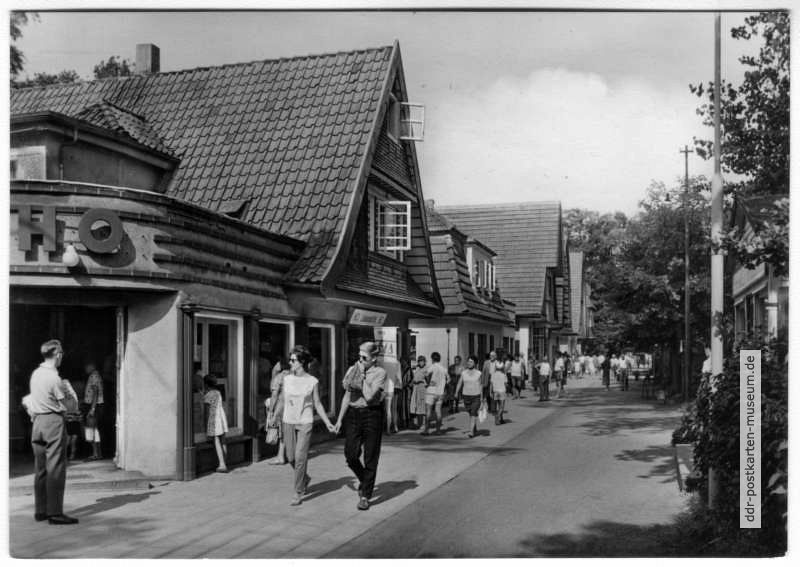 Ostseebad Boltenhagen, Ladenstraße - 1965