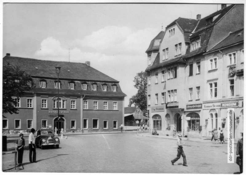 Marktplatz, Gaststätte "Brander Hof" - 1970