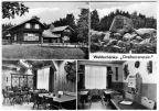 Waldschänke "Dreiherrnstein" mit Gasträumen und Gedenkstein - 1982