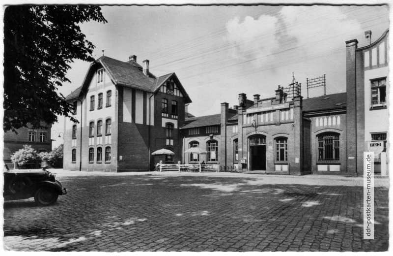 Bahnhof von Burg - 1962