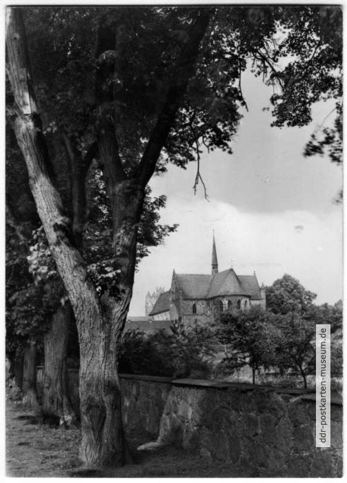 Kloster Chorin, Blick auf den Nordgiebel - 1968