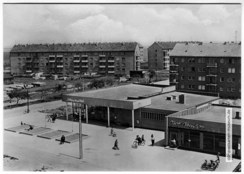 Delitzsch-Ost, Kaufhalle - 1967