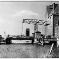 Speicher und Peenebrücke am Hafen - 1974