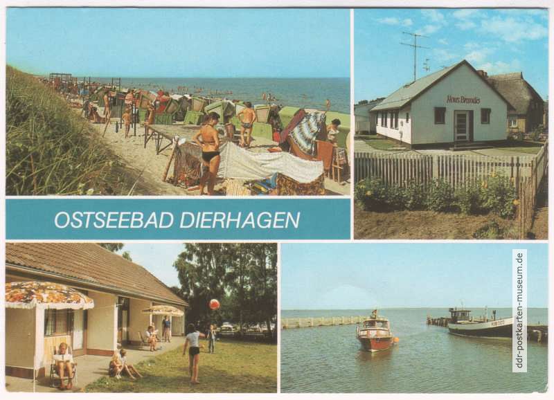 Strand, Ferienobjekt "Haus Brandis", Ferienbungalow, Fischerhafen - 1989