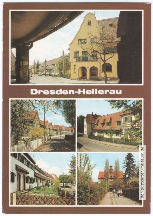 Markt, Dorffrieden, Grüner Zipfel, Kurzer Weg, Oberschule - 1989