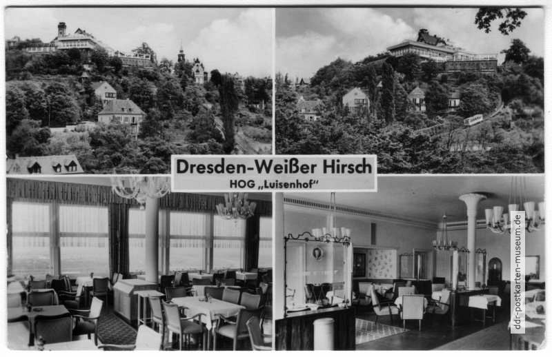 Dresden-Weißer Hirsch HOG "Luisenhof" 1958