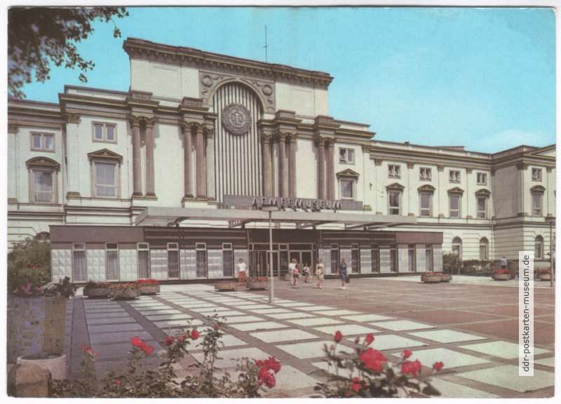 Armeemuseum der DDR, Haupteingang - 1978