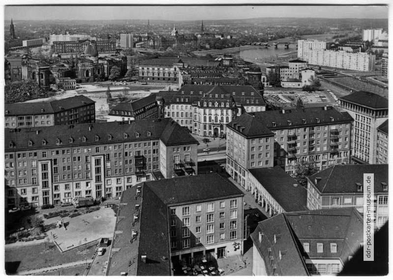 Blick vom Rathausturm - 1978