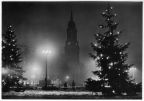 Altmarkt mit Kreuzkirche zur Weihnachtszeit - 1967
