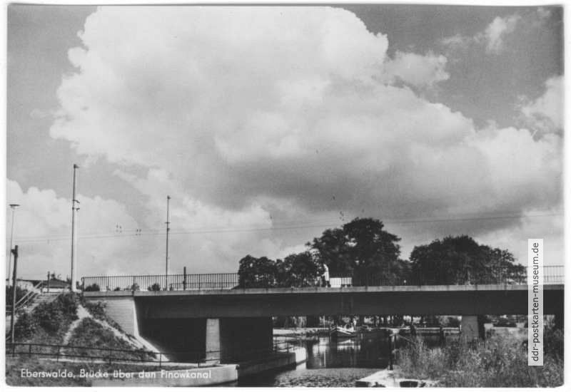 Brücke über den Finowkanal -1967