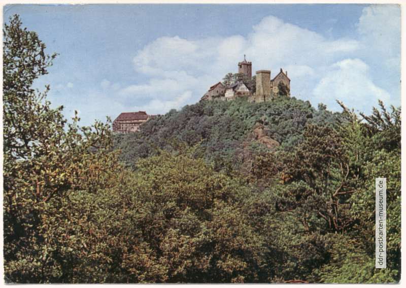 Wartburg, Ansicht von Süden - 1967
