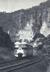 Der "Vindobona" passiert das Elbsandsteingebirge - 1967