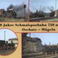 "100 Jahre Schmalspurbahn Oschatz-Mügeln" (750 mm) - 1986