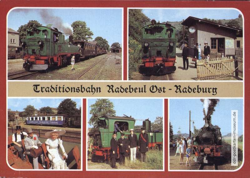 Traditionsbahn Radebeul Ost-Radeburg - Radeburg, Bhf. Weißes Roß, Friedewald - 1982978