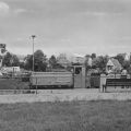 Pioniereisenbahn in Bernburg, Pionierlok "Druschba" an der Station "Tierpark" - 1973