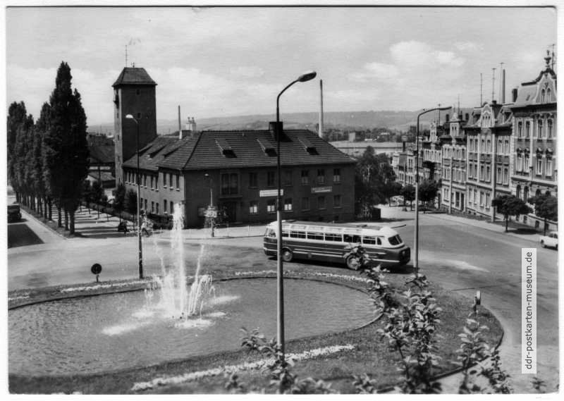 Platz der Republik, Feuerwehrschule - 1969
