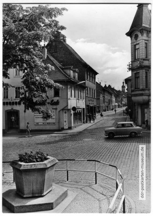 Blick von der Fabrikstraße zum Steinweg - 1976