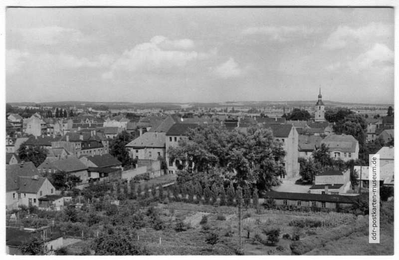 Blick auf Elsterwerda - 1959