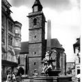 Angerbrunnen an der St. Wigberti-Kirche - 1974