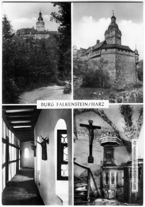 Staatliches Museum Burg Falkenstein / Harz - 1982