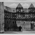 Burg Falkenstein, Innenhof mit Tor - 1953
