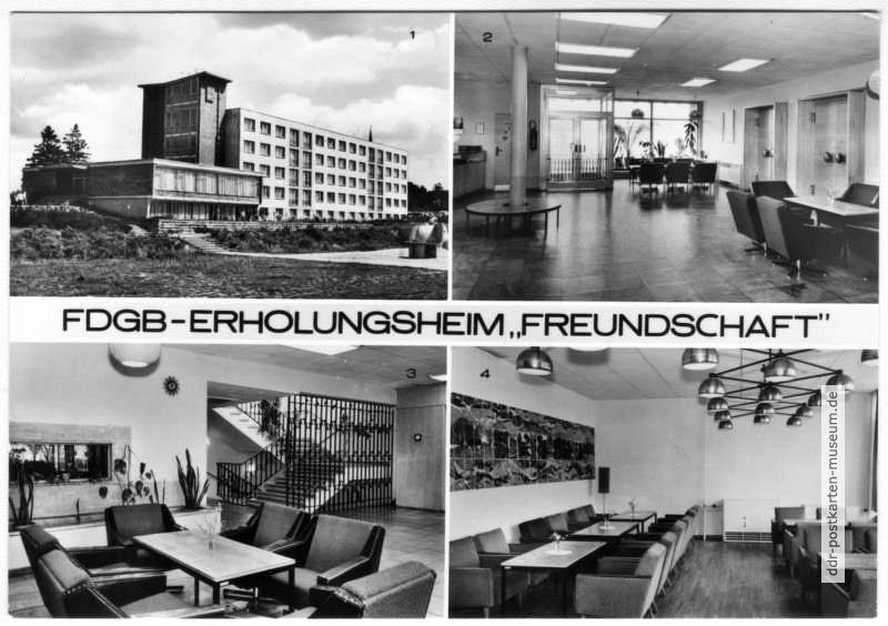 Neues FDGB-Erholungsheim "Freundschaft" - 1981