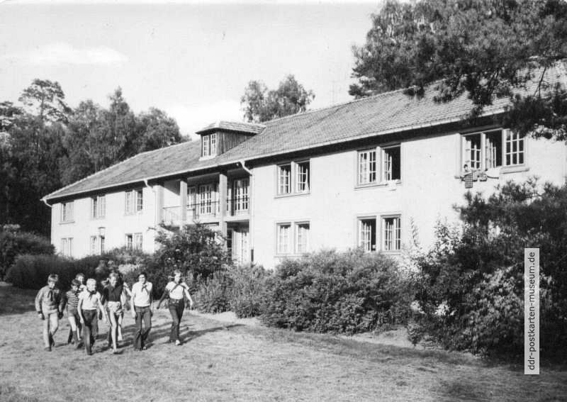 Pionierrepublik "Wilhelm Pieck" bei Altenhof, Pionierwohnhaus - 1974