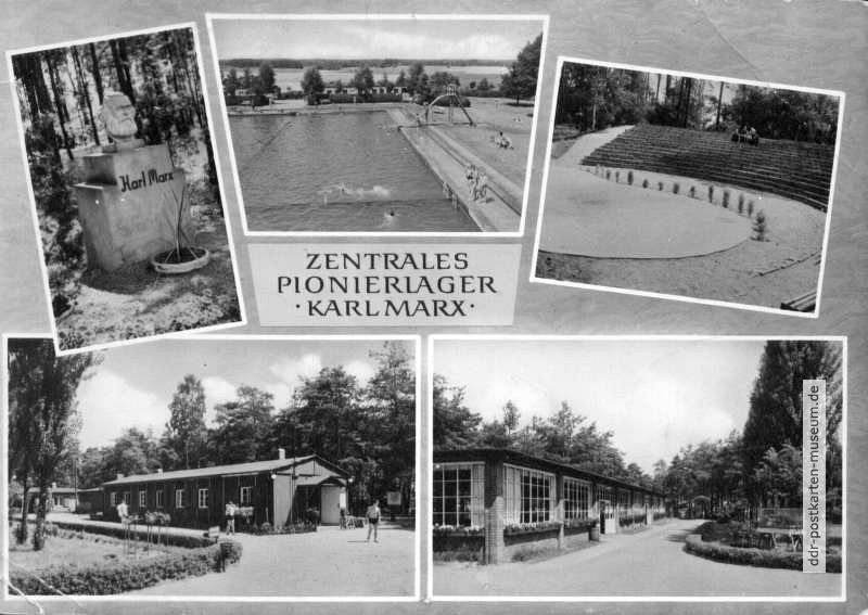 Zentrales Pionierlager "Karl Marx" bei Bad Schmiedeberg - 1966