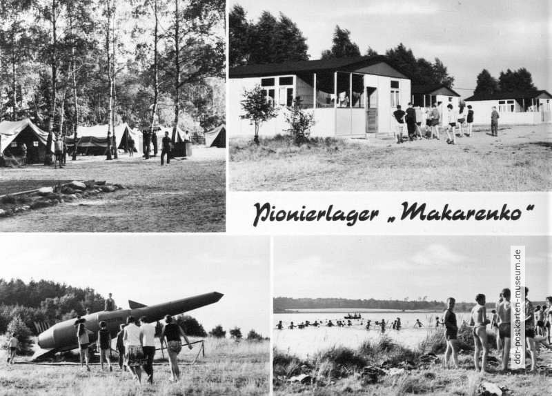 Pionierlager "Makarenko" in Brodowin (Kreis Eberswalde) - 1971 / 1973