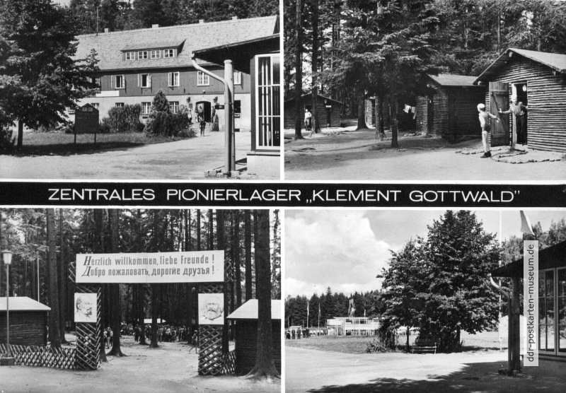 Zentrales Pionierlager "Klement Gottwald" in Papstdorf (Sächsische Schweiz) - 1972