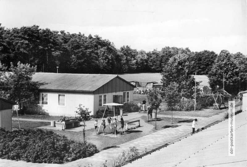 Kinderferienlager des DDR-Fernsehens (DFF) in Riewendt - 1980