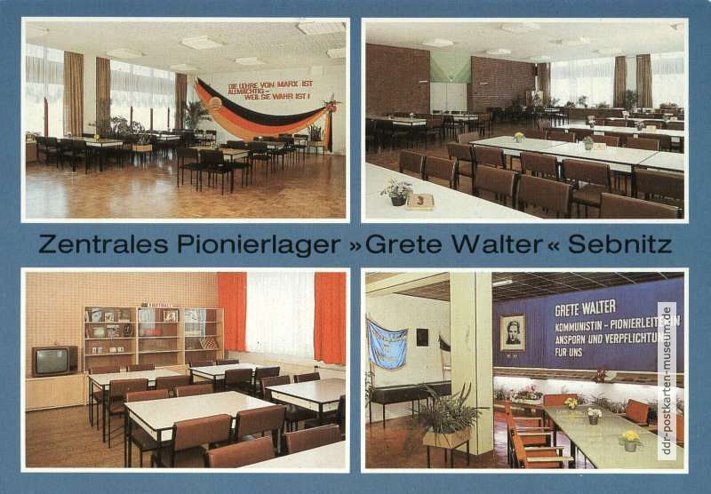 Zentrales Pionierlager "Grete Walter" in Sebnitz - 1986