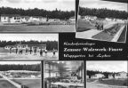 Kinderferienlager Wuppgarten vom VEB Walzwerk Finow am Zenssee bei Lychen - 1967