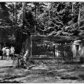 Vogelvoliere im Tierpark Finsterwalde - 1977